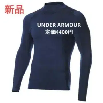 언더아머 새상품 골프 베이스 레이어 남성용 S SM 네이비 긴팔