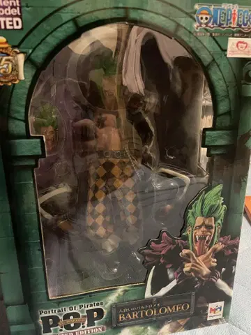 [새상품급] 원피스 바르톨로메오 P.O.P 피규어 개봉 완료
