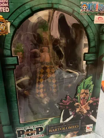[새상품급] 원피스 바르톨로메오 P.O.P 피규어 개봉 완료