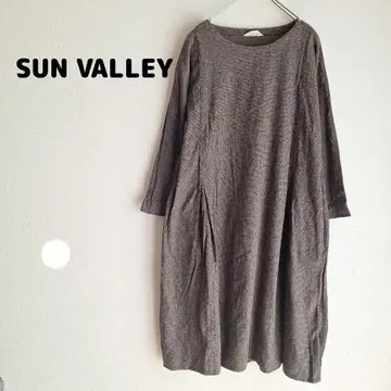 SUN VALLEY 면 100% 원피스 선밸리 14306