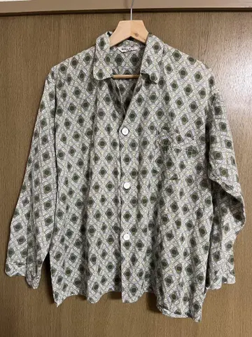 60s 올 패턴 파자마 셔츠