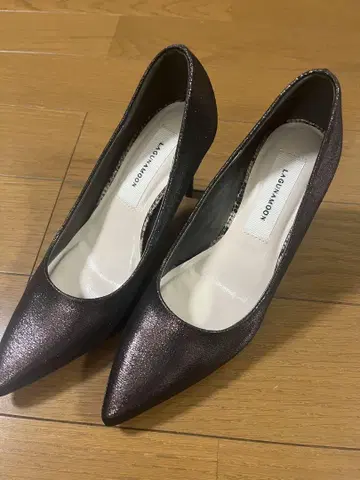 LAGUNAMOON LADY 펌프스 23cm 브론즈 정가 12000엔