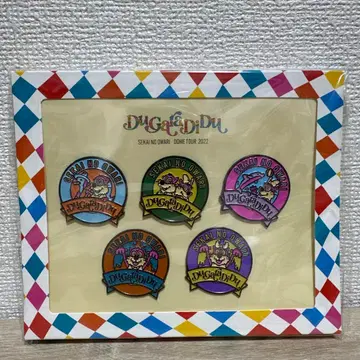 SEKAI NO OWARI DuGaraDiDu 핀 배지 컴플리트 세트