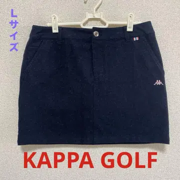 [미사용] KAPPA 네이비 스커트 여성용 골프웨어 겨울