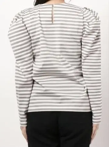 새상품 테치치 지고슬리브 보더 풀오버 테치치