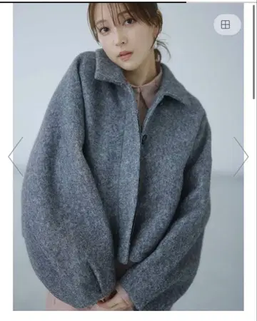그레이 숏 자켓