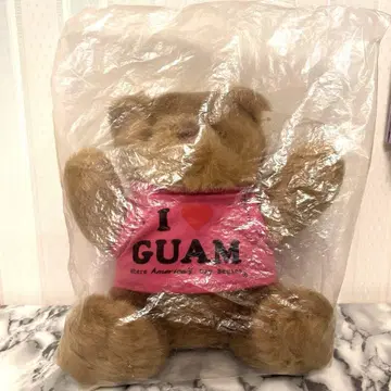 I LOVE GUAM 베어 봉제 인형