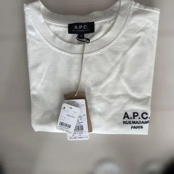 A.P.C 로고 T셔츠