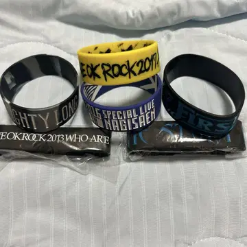 ONE OK ROCK, MY FIRST STORY 러버 밴드 6개 세트
