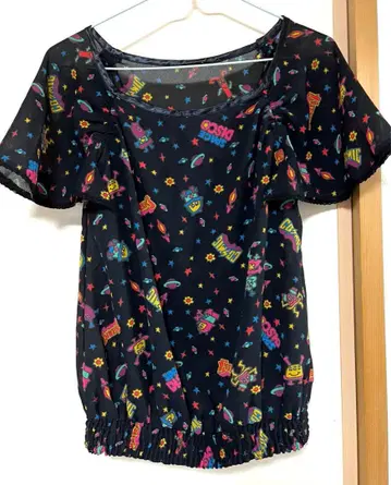 가격 인하 빈티지 HYSTERIC GLAMOUR 프렌치 슬리브 올 패턴