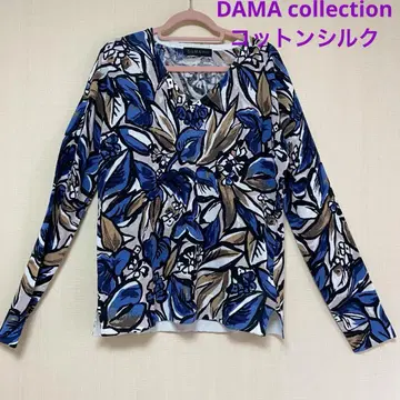새상품급 DAMA collection 코튼 실크 V넥 티셔츠 M 사이즈