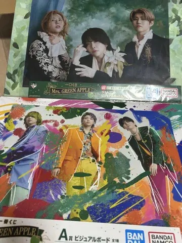 Mrs. GREEN APPLE 제일복권 비주얼 보드만