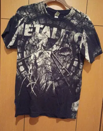Metallica T셔츠 저스티스 레이디 디자인