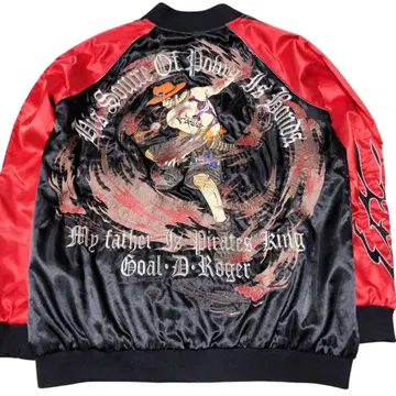 [ 새상품급 ] 스카잔 ONE PEACE 에이스 원피스 리버서블 L