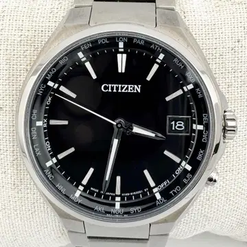 새상품급 시티즌 아테사 CB1120-50E 블랙 다이얼 남성용 손목시계