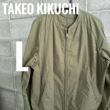 [ TAKEO KIKUCHI ] 블루종 올리브 카키 L