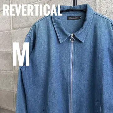 [ REVERTICAL / 리버티컬 ] 데님 자켓 블루종 면 100 M