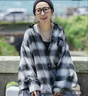 미개봉 새상품 Misayo 프로듀스 컬러풀 체크 셔츠 니코앤드 완판템
