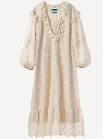 muveil 플라워 레이스 원피스