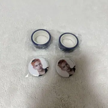 INI 이케자키 리히토 캡슐 토이 마스킹 테이프 미니 캔뱃지