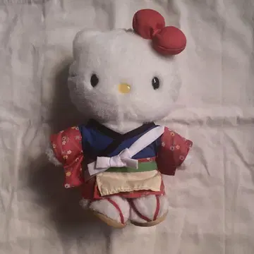 헬로키티 오테모얀 구마모토 한정판 봉제 인형 일본 의류