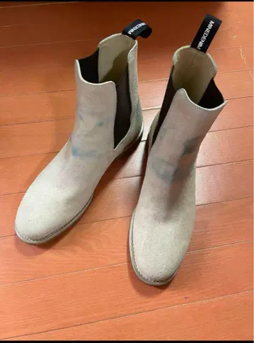 마인 데님 사이드 고어 부츠