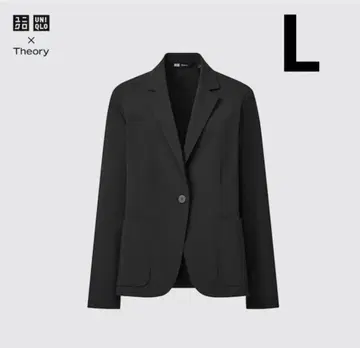 유니클로 x Theory 블랙 감동 자켓
