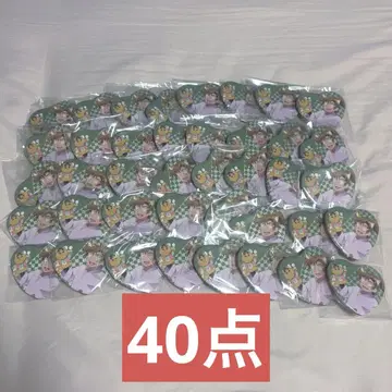 닌타마 란타로 난자타운 하트 캔뱃지 젠포지 잇사쿠 40개