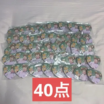 닌타마 란타로 난자타운 하트 캔뱃지 젠포지 잇사쿠 40개