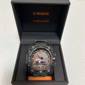G-SHOCK maharishi 블랙/오렌지