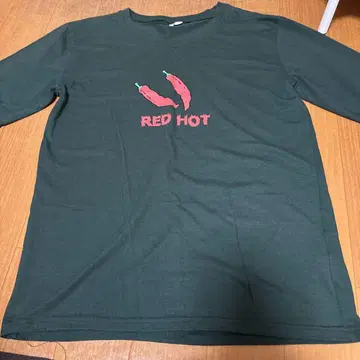RED HOT 칠리페퍼 긴팔 티셔츠