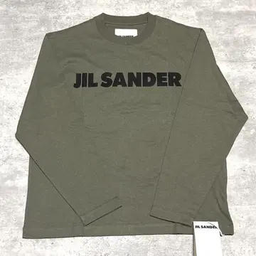 [ 새상품 ] JIL SANDER 로고 롱T셔츠 M