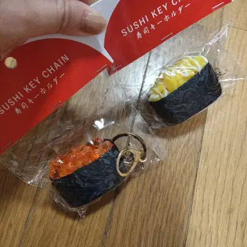 초밥 키링 연어알 마요콘 2개 세트