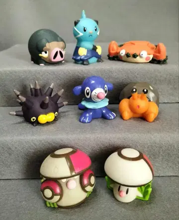 어흥염, 왕콘치, 이시즈마이 등 포켓몬 키즈 손가락 인형 8종