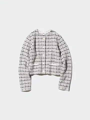 새상품 UNIQLO 니트 숏 자켓 M