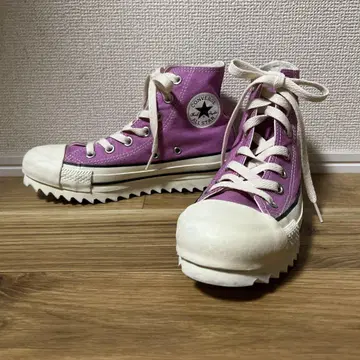 컨디션 최상 컨버스 올스타 샤크 밑창 통굽 핑크