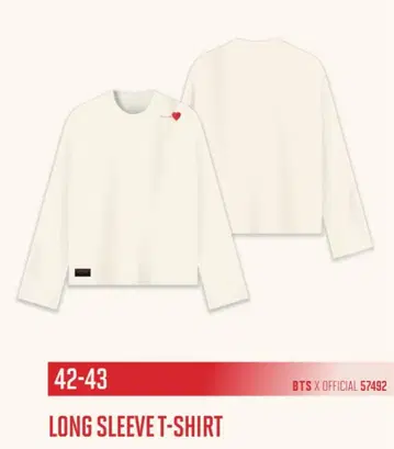 BTS LOVE YOURSELF 긴팔 티셔츠 LYS SYS