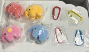 돔돔버거 카라나비 마스코트 전 5종 컴프 가챠 돔돔 코끼리