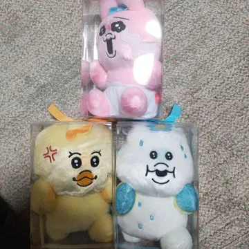 FuRyu 봉제 인형 3개 세트 빤쮸토끼 님포참