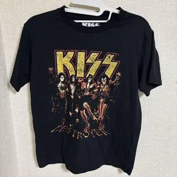 KISS DESTROYER T셔츠 S 사이즈