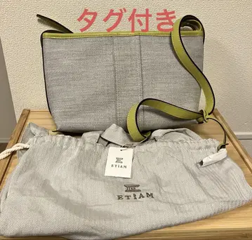 미사용 새상품 ETIAM ETKS-006 숄더백