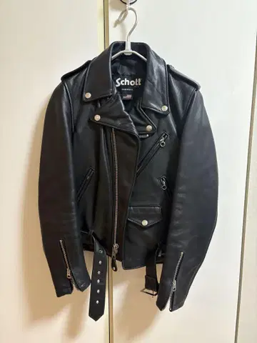 Schott 여성용 라이더스 S 소가죽