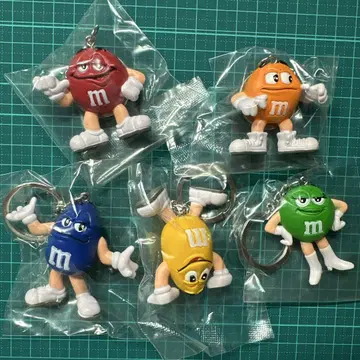 M&M's PVC 키링 키체인 5개 세트 엠앤엠즈 B