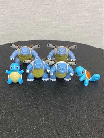 포켓몬스터 포켓몬 꼬부기 거북왕 피규어