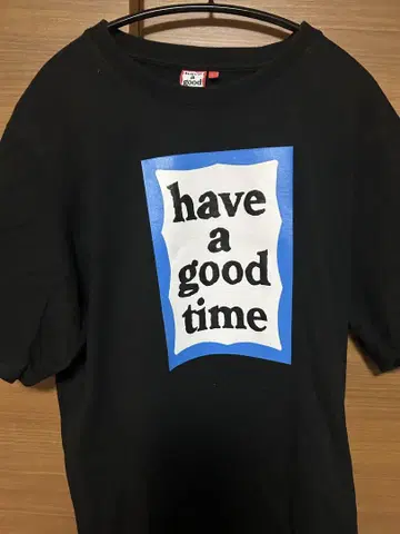 have a good time 블랙 티셔츠 M
