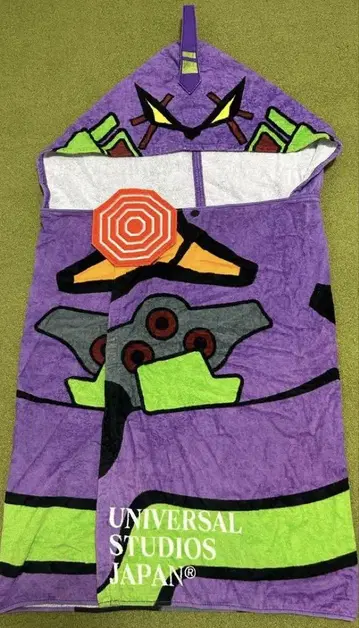 에반게리온 후드 부착 타월 USJ