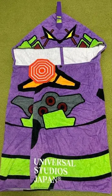 에반게리온 후드 부착 타월 USJ