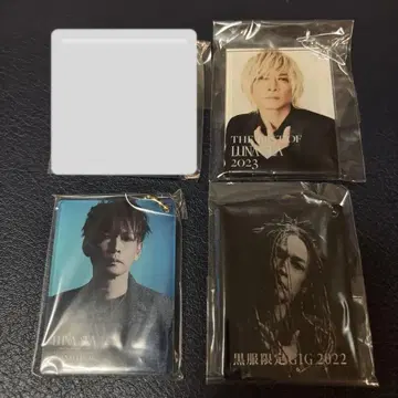 LUNA SEA INORAN 아크릴 키링 세트 기프트 봉투
