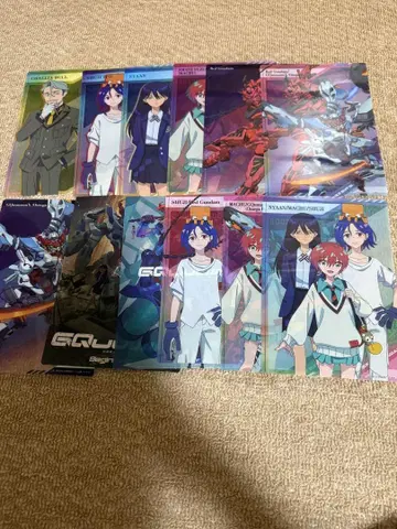 기동전사 Gundam GQuuuuuuX 클리어 비주얼 포스터 가챠