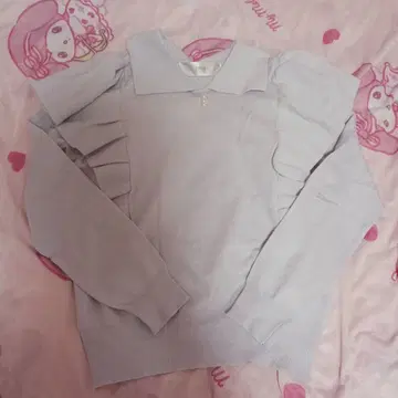 토코 클로젯 tocco closet 사이드 프릴 니트 풀오버